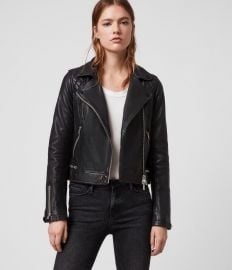 CONROY LEATHER BIKER JACKET at All Saints