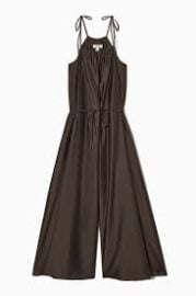 COS Square Neck Wide Leg Jumpsuit at Cos