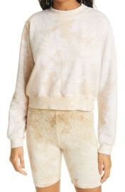 COTTON CITIZEN Milan Tie Dye Crop Sweatshirt at Nordstrom