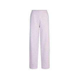 COTTON FLEECE CLASSIC STRAIGHT LEG PANT PURPLE HEATHER SKIMS at Skims