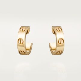 CRB8022500 - LOVE earrings - Yellow gold - Cartier at Cartier