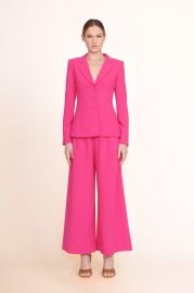 CROPPED CALEB PANT MAGENTA - STAUD at Staud