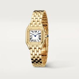 CRWGPN0008 - Panthre de Cartier watch - Small model quartz movement yellow gold - Cartier at Cartier