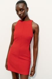 CUT OUT MINI DRESS at Zara