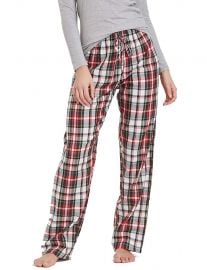 CYZ Women s 100  Cotton Flannel Plaid Pajama Lounge Pants at Amazon