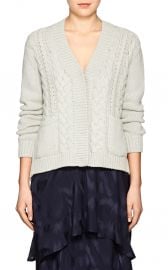 Cable-Knit Cashmere Cardigan by Barneys New York at Barneys