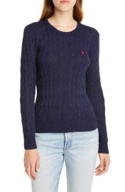 Cable Knit Cashmere Sweater at Nordstrom