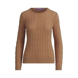 Cable-Knit Cashmere Sweater Ralph Lauren at Ralph Lauren