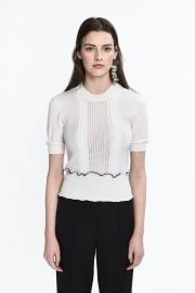 Cable Knit top at 3.1 Phillip Lim