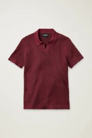 Cable Sweater Polo Bonobos at Bonobos