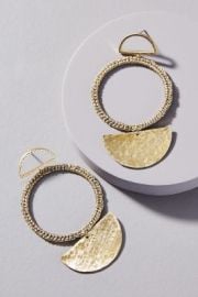 Caitlin Crocheted Drop Earrings at Anthropologie