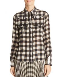 Caleb Gingham Western Shirt at Bloomingdales