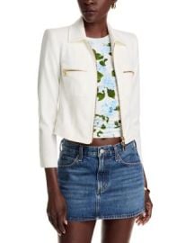 Calianna Zip Front Shacket at Bloomingdales