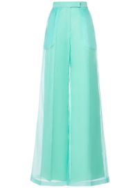 Calibri silk organza wide pants - Max Mara - Women Luisaviaroma at Luisaviaroma