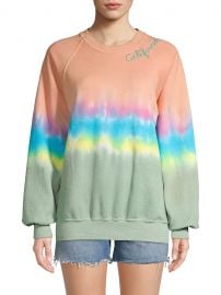 California Tie-Dye Crewneck Sweatshirt at Saks Fifth Avenue