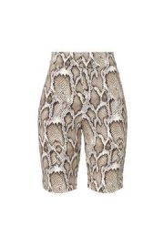 Callon Snake Print Biker Shorts by AFRM at Rent The Runway