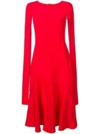 Calvin Klein 205W39nyc cape-sleeve Flared Dress - Farfetch at Farfetch