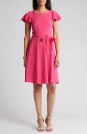 Calvin Klein Comm Tie Waist Dress at Nordstrom Rack