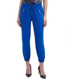 Calvin Klein Drawstring Jogger Pants   Reviews - Pants   Capris - Women - Macy s at Macys