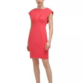 Calvin Klein Dresses Calvin Klein Capelet Empirewaist Sheath Dress Size 6 Poshmark at Poshmark