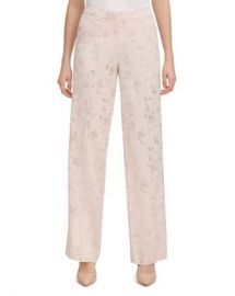 Calvin Klein Floral Jacquard Pants Women - Bloomingdale s at Bloomingdales