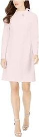 Calvin Klein Long Sleeve with Neck Bow at Womens Clothing store at Amazon