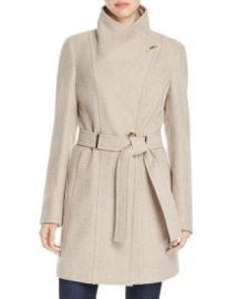 Calvin Klein Toggle Wrap Coat at Bloomingdales