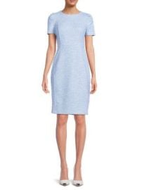 Calvin Klein Tweed Sheath Dress on SALE at Saks Off 5th