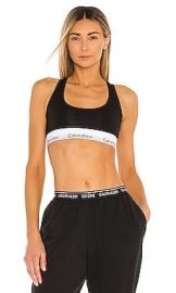 Calvin Klein Underwear Modern Cotton Bralette In Black at Revolve