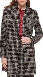 Calvin Klein Women39s Open Front Novelty Wear to Work Suits Jacket at Womens Clothing store at Amazon