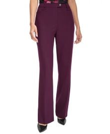 Calvin Klein Womens Modern Fit Trousers - Macys at Macys