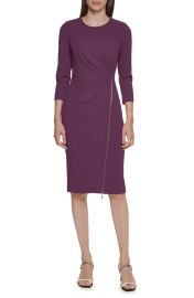 Calvin Klein Zip Sheath Dress at Nordstrom Rack