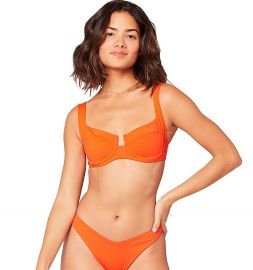 Camellia Underwire Bikini Top by L Spac at Zappos