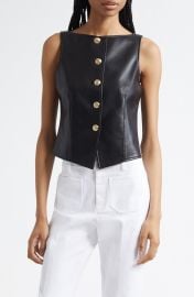 Camen Faux Leather Vest at Nordstrom Rack
