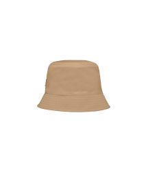 Cameo Beige Re-Nylon bucket hat at Prada