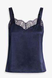 Cami NYC Seraphina lace trimmed silk satin camisole at The Outnet