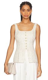 Cami Nyc Rosita Top In Gold Fleck at Revolve