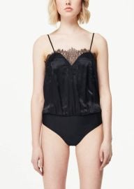 Cami Nyc Sweetheart Bodysuit in Black at Shop Simon