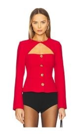 Cami Nyc X Revolve Zaynab Blazer In Cardinal at Revolve