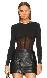 Cami Nyc Zoma Bodysuit In Black at Revolve