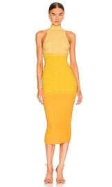 Camila Coelho Cressida Dress In Yellow Ombre at Revolve