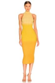 Camila Coelho Cressida Dress In Yellow Ombre at Revolve