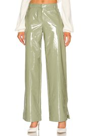 Camila Coelho Cyrus Pant in Sage at Revolve