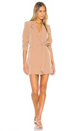 Camila Coelho Davide Blazer Dress in Nude Toffee from Revolve com at Revolve