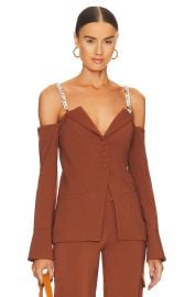 Camila Coelho Ember Blazer Top at Revolve