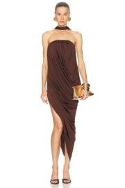 Camila Coelho Imarisa Midi Dress In Espresso at Revolve
