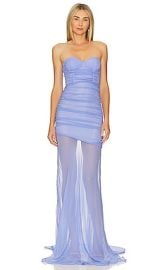 Camila Coelho Loire Gown In Pale Violet at Revolve