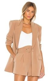 Camila Coelho Morena Blazer In Nude Toffee at Revolve