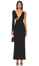 Camila Coelho Waleska Maxi Dress In Black at Revolve