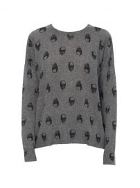 Cammeline Skull Print Cashmere Sweater at Saks Fifth Avenue